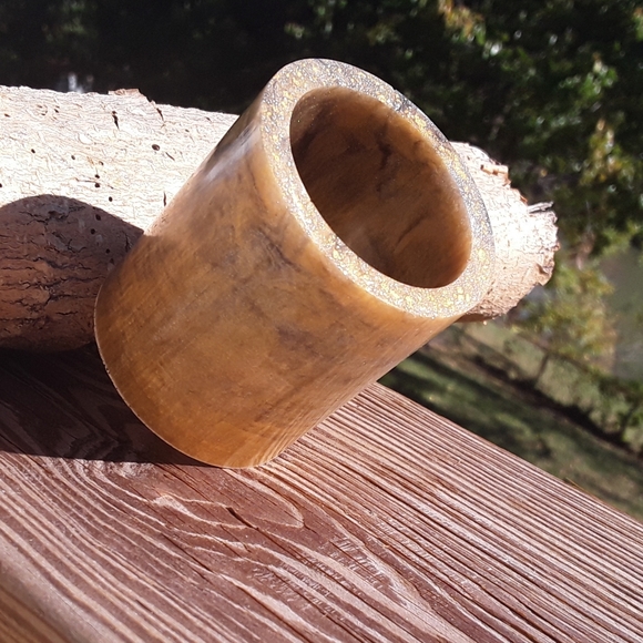 ✨SOLD✨Handmade Gold Epoxy Resin Holder - Picture 12 of 14